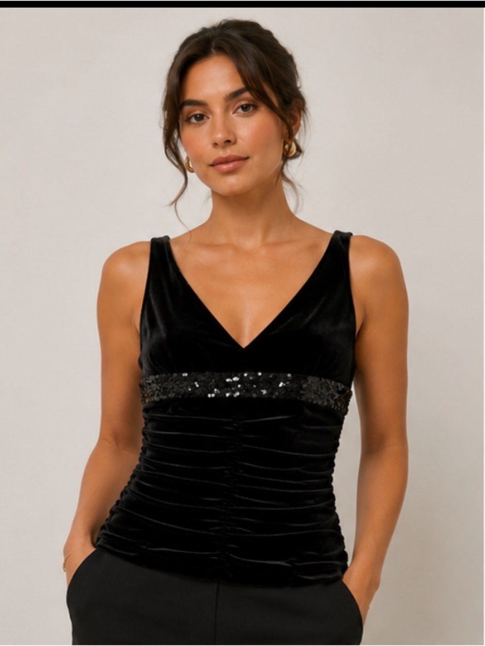 Adrianna papell velvet ruched sequins baby doll
top 14 whimsgoth Fariy